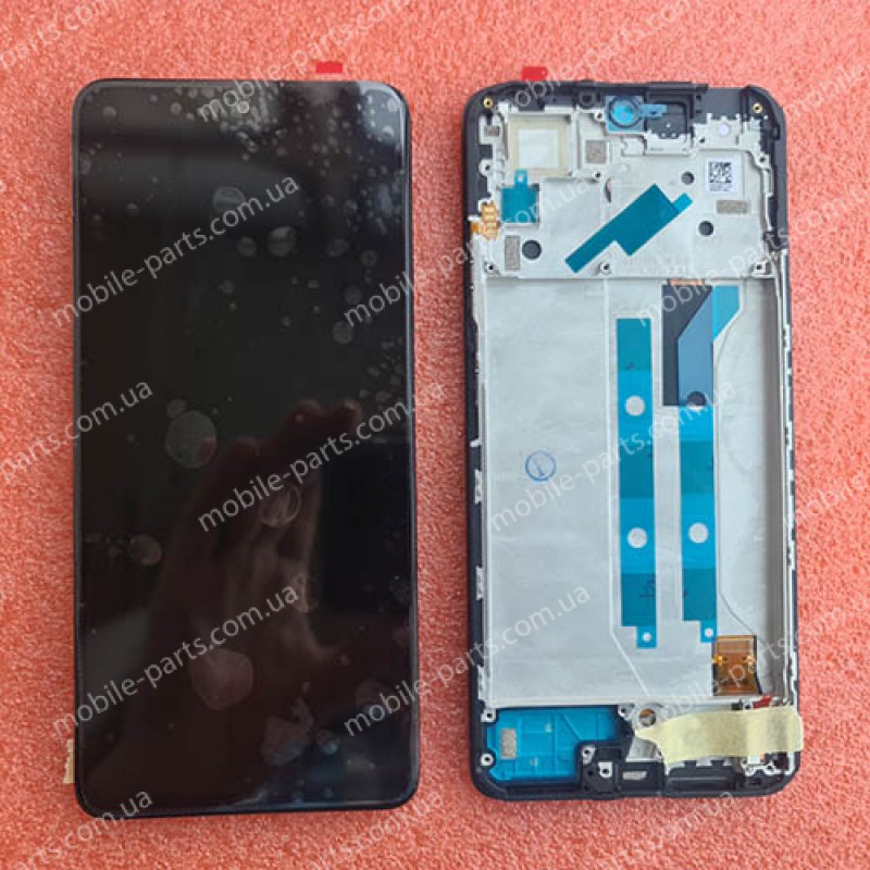 Дисплей AMOLED 120Hz Dolby Vision в зборі з рамкою для Xiaomi Redmi Note 12 Pro 4G ‎2209116AG оригінал OEM
