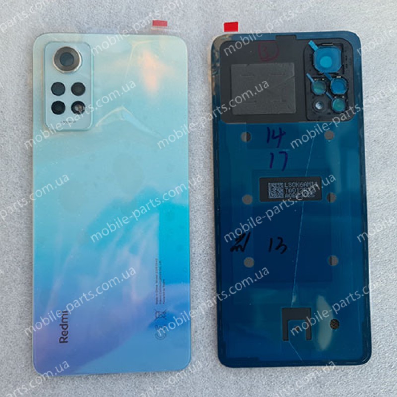 Оригінальна скляна кришка зі склом камери для Xiaomi Redmi Note 12 Pro 4G ‎2209116AG Star Blue