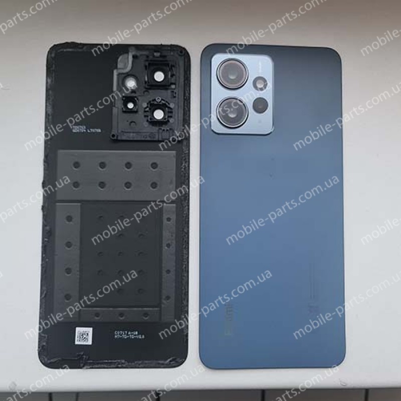 Оригінальна задня кришка зі склом камери і маркуванням для Xiaomi Redmi Note 12 4G 23021RAA2Y  (сервісна розборка)