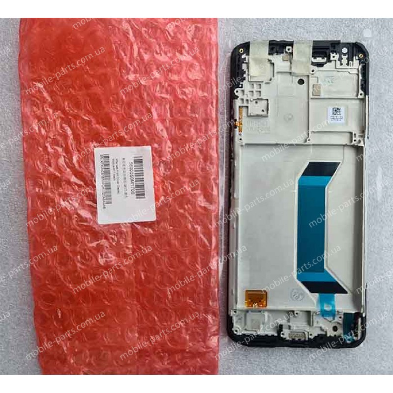 Дисплей AMOLED в зборі зі сенсором та рамкою для Xiaomi Redmi Note 12 5G 22111317I Poco X5 5G оригінал  (сервісний)