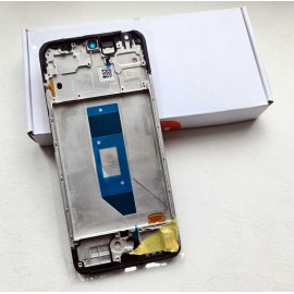 Дисплей AMOLED 120 Гц в зборі з рамкою для Xiaomi Redmi Note 14 4G 24117RN76G оригінал service pack