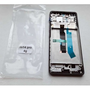 Дисплей AMOLED 120 Гц в зборі з рамкой для Xiaomi Redmi Note 14 Pro 4G 24116RACCG оригінал OEM