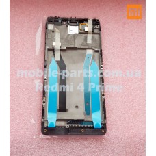 Дисплей в сборе с сенсором и рамкой для Xiaomi Redmi 4 Prime Black