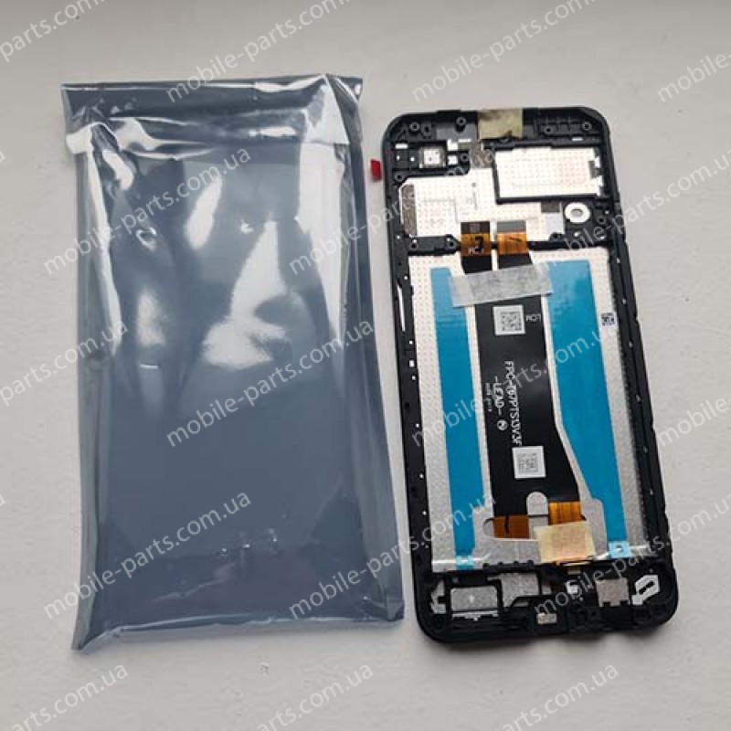 Дисплей IPS 90 Гц в зборі з рамкою для ZTE Blade A55 Z2450 оригигінал сервіс
