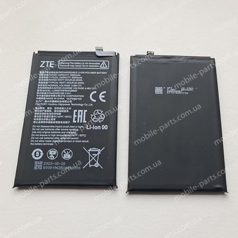 Оригінальна батарея Li3959T45P8HA26650 6000 мАг для ZTE Nubia Neo 2 Z2352N