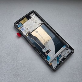 Дисплей AMOLED 120 Гц в зборі зі сенсором та рамкою для ZTE Nubia Neo 3 GT оригінал сервіс