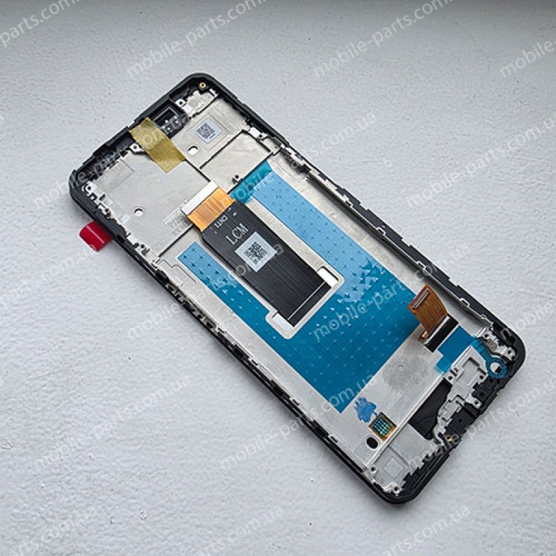 Дисплей IPS 120 Гц в зборі зі сенсором та рамкою для ZTE Nubia Neo 3 Z2464N оригінал сервіс